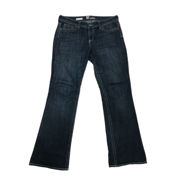 Kut From The Cloth Dark Blue Natalie High-Rise Jeans - Picture 2 of 10